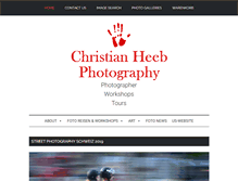 Tablet Screenshot of heebphoto.com